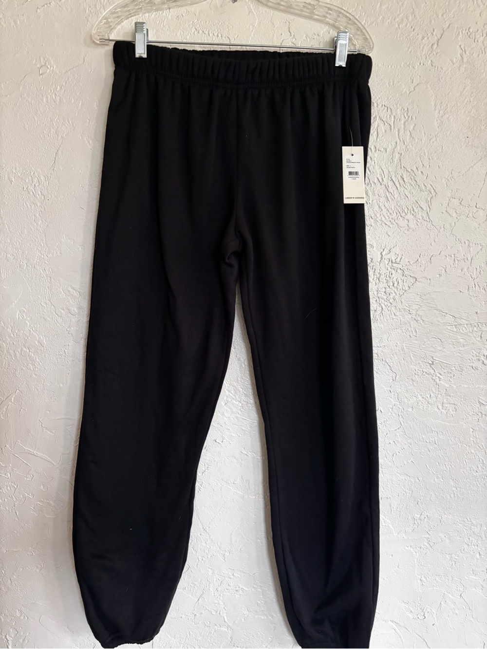 Goddess Black‎ Elastic Waist Pants